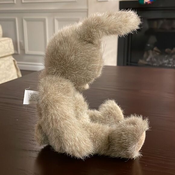 Vintage 1987 The Boyds Collection Jointed Bunny Rabbit Bean Bag Plush 13” tall - Picture 4 of 8